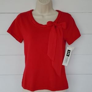 I.N. San Francisco Studio Petite M Red Top